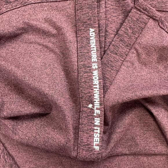 Rhone WFH Shirt Mens Medium Maroon Burgundy Long Sleeve Stretch Button Up Pocket - Picture 6 of 12